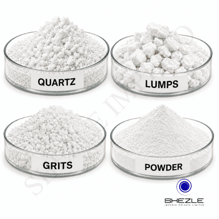 Quartz Grits, Powder & Lumps